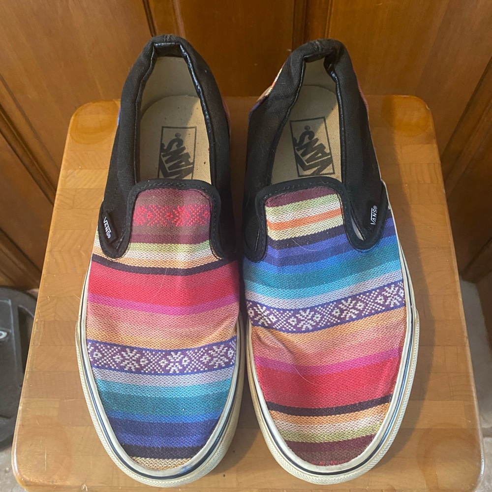 Vans Colorful aztec hippy Striped Slip-On loafers Sneakers